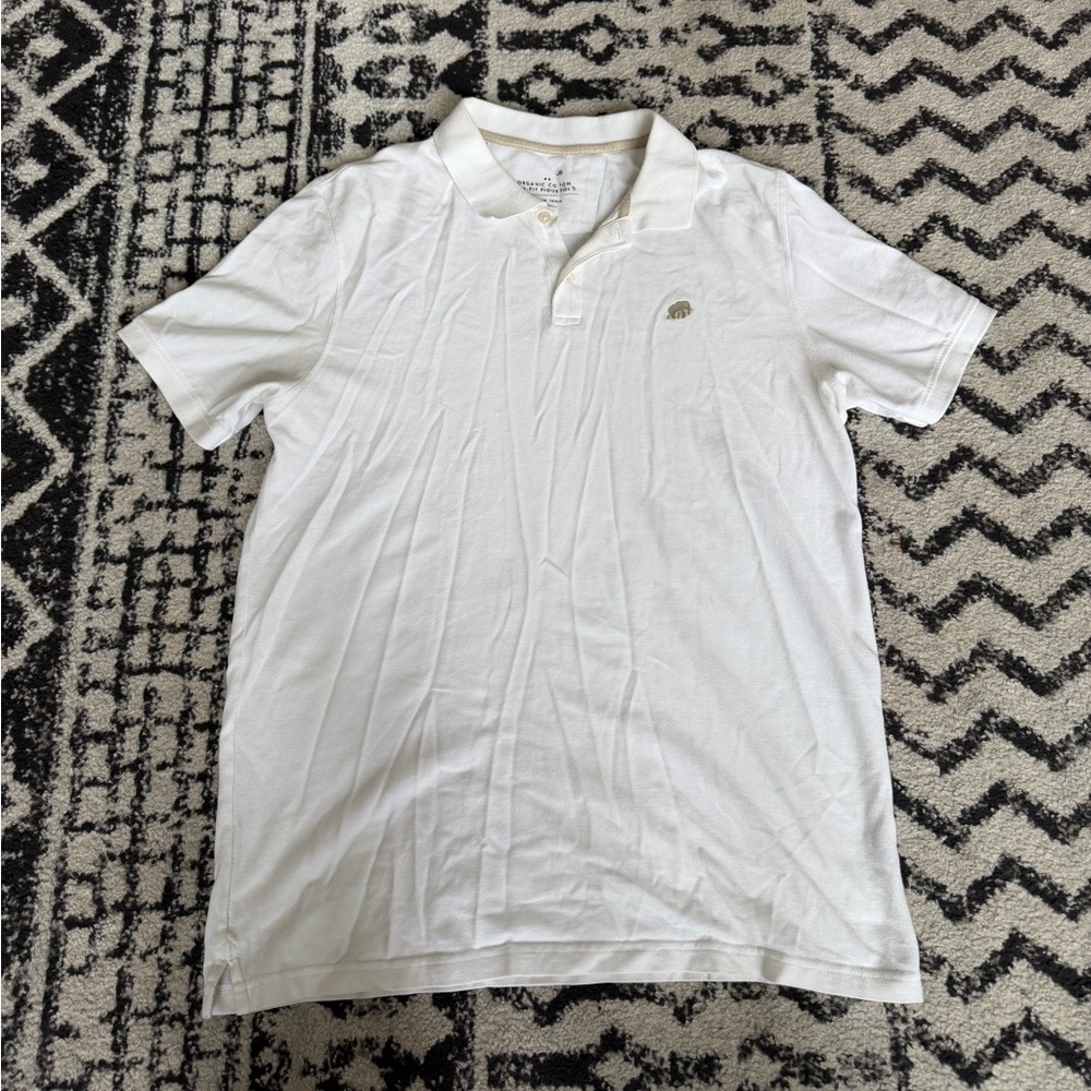 Men's White Polo Shirt